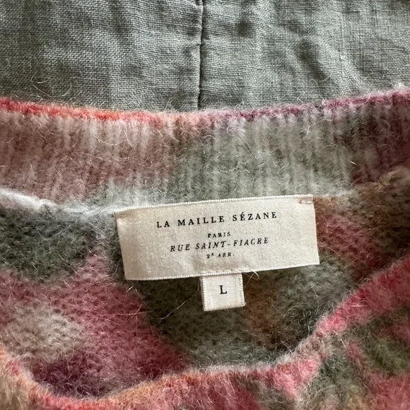 Sezane Floral Multicolor Sweater - Picture 3 of 4